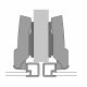 Hettich - Sensys Wide Angle Hinge 165° Zero Protrusion With Integrated Silent System + Cross Mounting Plate