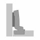 Hettich - Sensys Thick Door Hinge 95° With Integrated Silent System + Cross Mounting Plate