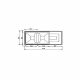 CM Vesta Double Bowl Sink 116 x 50 cm