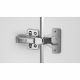 Hettich - Veosys 105° Stainless Steel Hinge - Integrated Silent System + Cross Mounting Plate