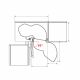 Kesseboehmer - Lemans II Swings Corner Storage