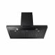 CM SHARK Wall Mount Hood Black Stainless Steel Touch Control With Remote 90cm