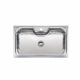 Elite Topmount Single Bowl Sink 80 x 50 cm Bowl Depth 220mm