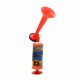 AAA SAFE - Long Handheld Cheer Air Horn Pump Trumpet