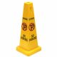 AAA SAFE - No Parking Cone - PVC Traffic
