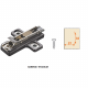 Salice - Hinge 155 Degree - Soft Closing + Cross Mounting Plate