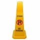 AAA SAFE - No Parking Cone - PVC Traffic