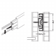 Bergo - Cold-rolled Steel Ball Bearing Runners Side Mounted Full Extension Soft Close