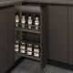 Elite - 2 Layers Side-Install Wooden Tray Basket Elegant Kitchen Hardware - Venus Series