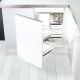 Kesseboehmer - MagicCorner - Corner Space Fitting - Ice White Chrome
