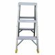 Penguin - Heavy Duty Double Sided Ladder - Aluminum Top
