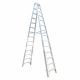 Penguin - Heavy Duty Double Sided Ladder - Aluminum Top