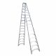 Penguin - Heavy Duty Double Sided Ladder - Aluminum Top