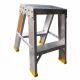 Penguin - Heavy Duty Double Sided Ladder - Aluminum Top
