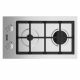Baumatic - 30cm 2 Burner Gas Hob - Stainless Steel