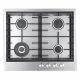 Baumatic - 60cm 4 Burner Built-in Gas Hob - Stainless Steel