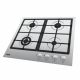 Baumatic - 60cm 4 Burner Built-in Gas Hob Stainless Steel