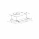 Baumatic - 60cm Telescopic Slide Out Hood - Silver
