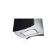 Baumatic - 70cm Curved Glass Island Hood - 1000 CBM Motor