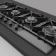 Baeckerhaft - Built-in 120 cm Black Glass Hob