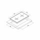 Baeckerhaft - Built-in Vitroceramic Electric Hob 30cm