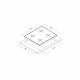 Baeckerhaft - 60cm Built-in Vitroceramic Electrical Hob - 3 Cooking Zones + 1 Dual Zone