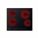 Baeckerhaft - 60cm Built-in Vitroceramic Electrical Hob - 3 Cooking Zones + 1 Dual Zone
