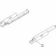 Blum - Tandem Plus Tip-on Full Extension Runner + Locking Device - Pair (Left-Right)