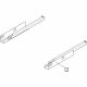 Blum - Tandem Tip-on Single Extension Runner + Locking Device - Pair (Left-Right)