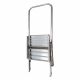 Penguin - Compact Stool Ladder Step - Non-Slip Ribbed Steps