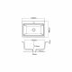 Asiatique - Single Bowl Sink - Precis