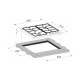 CM Stainless Steel Gas Hob 60 cm