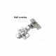 Bergo - Steel 110° Concealed Hinges with Mounting Plate - Soft Close