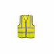 Clarke - Polyester Safety Vest 3 Pockets - Zip Fastener & 2 inch Reflective Tape