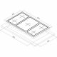 Carysil 90cm Built-In Gas Hob