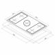 Carysil 90cm Built-In Gas Hob