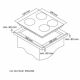 Carysil Built-In Ceramic Top Electric Hob