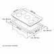 Carysil Built-In Ceramic Top Electric Hob