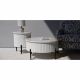 Cabinora Larson Marble Top Coffee Table