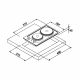 CM DOMINO 30 Electric Hob 30cm