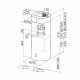 CM Isola Cylinder Hood with Sensor Auto Clean