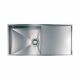 CM FILOQUADRA Single Bowl Sink Satin F3 Finish 99 x 44 x 19 cm