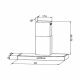 CM EAGLE FLAMINGO Wall Mount Hood Stainless Steel 90cm