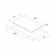 CM Arc Built-In Gas Burner Cast Iron Matte