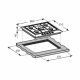 CM Moon Nero 90 Gas On Glass Hob