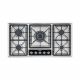 CM Panoramic Inox Gas Hob 90cm