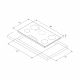 CM Casa 90 Vitroceramic Hob 90cm