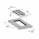 CM CRYSTAL 30 Gas On Glass Hob with Electronic Ignition Safety Valve Device 30cm