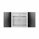 Elite Topmount Single Bowl Sink with Two Glass Covers 79 x 50cm Bowl Depth 220 mm