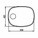 CM CINZIA Undermount Single Bowl Sink Satin F3 Finish